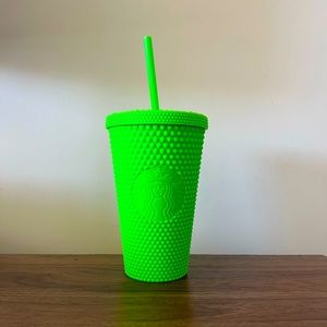 NWT Starbucks neon studded tumbler